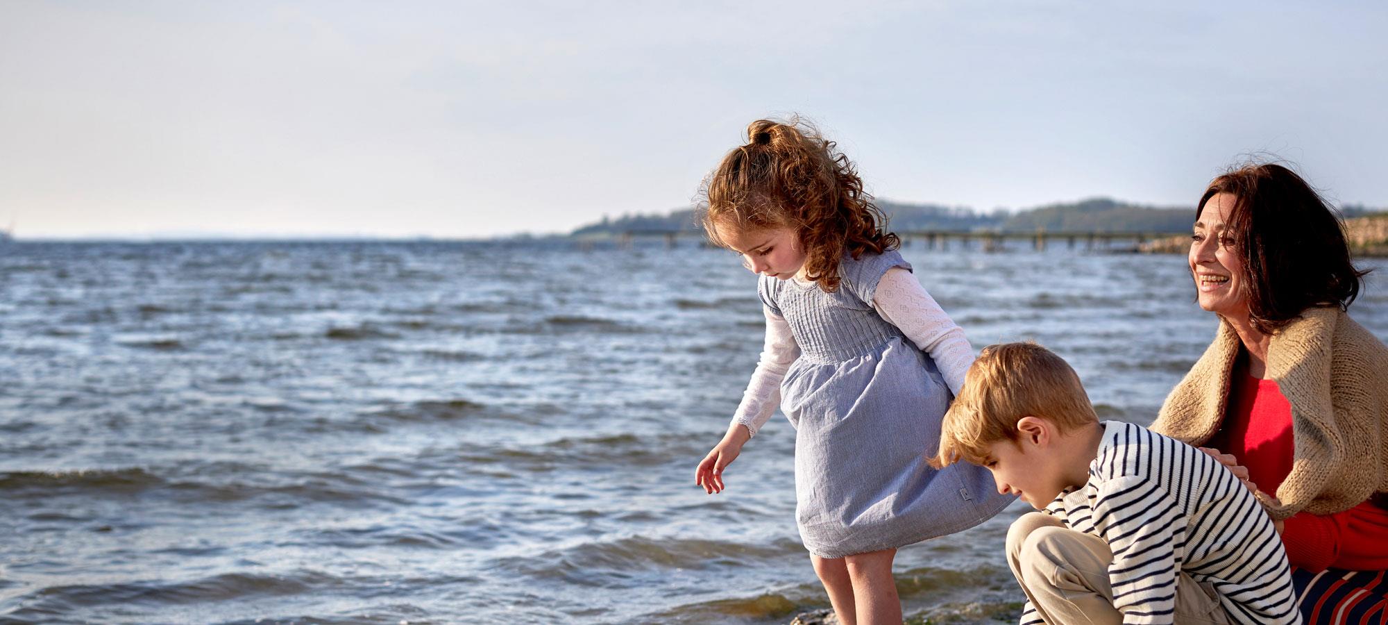 Padre con Apple Watch