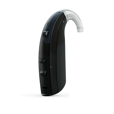 ReSound Key Super Power HdO 98, Kunststoffwinkel, Schwarz