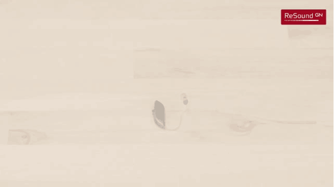 Insertar el audífono